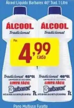 Supermercados Guanabara álcool tradicional oferta