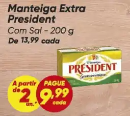 Dia Manteiga extra president com sal oferta