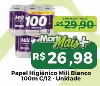 Papel Higiênico Mili Bianco