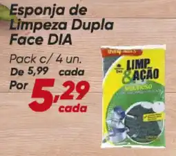 Dia Esponja de Limpeza Dupla Face DIA oferta