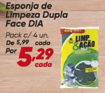 Esponja de Limpeza Dupla Face DIA