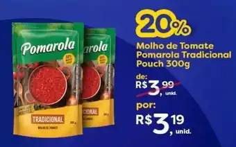 Molho de tomate pomarola tradicional