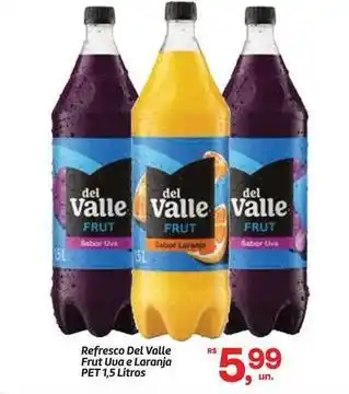 Del valle - refresco frut uva e laranja