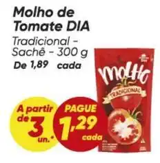 Dia Dia - molho de tomate oferta