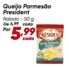 Dia President - queijo parmesão oferta
