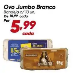 Dia Jumbo - ovo jumbo branco oferta