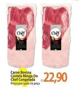 Atacadão Chef - carne bovina costela minga do chef congelada oferta