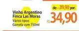 Atacadão Argentino - vinho finca oferta