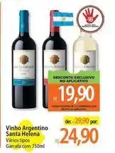 Atacadão Santa helena - vinho argentino oferta