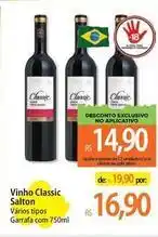 Atacadão Salton - vinho classic oferta