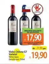 Atacadão Vinho chileno varietal oferta