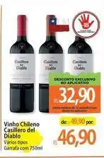 Atacadão Casillero del diablo - vinho chileno oferta