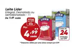 Dia Lider - leite oferta