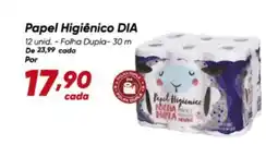 Dia Dia - papel higiênico oferta