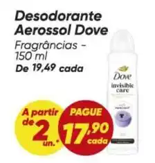 Dia Dove - desodorante aerossol oferta