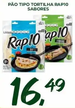 Unicompra Pão tipo tortilha rap10 sabores oferta