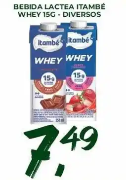 Unicompra Bebida lactea itambé whey 15g - diversos oferta
