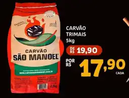 Bergamais Supermercados Carvão trimais oferta