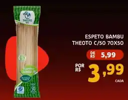 Bergamais Supermercados Espeto bambu oferta