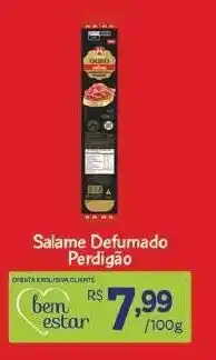 Covabra Supermercados Salame Defumado Perdigão oferta