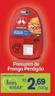 Covabra Supermercados Presunto de Frango Perdigão oferta