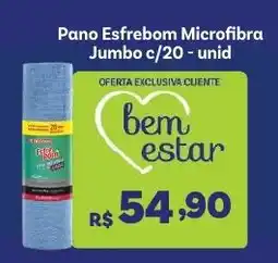 Covabra Supermercados Pano Esfregom Microfibra oferta