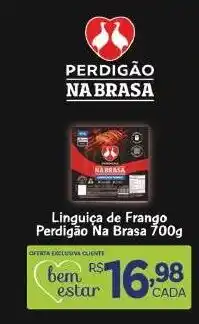 Covabra Supermercados Linguiça de Frango Perdigão Na Brasa oferta