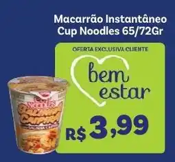 Covabra Supermercados Macarrão Instantâneo Cup Noodles oferta