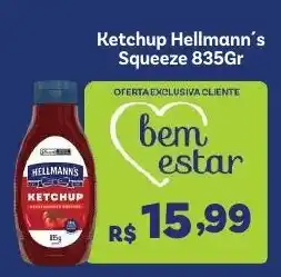 Covabra Supermercados Ketchup hellmann's squeeze oferta