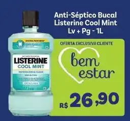 Covabra Supermercados Anti-Séptico Bucal Listerine Cool Mint oferta