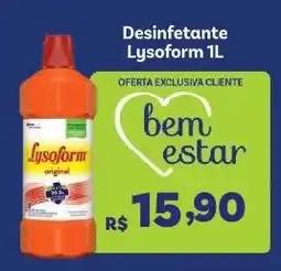 Covabra Supermercados Desinfetante Lysoform 1l oferta