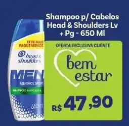 Covabra Supermercados Shampoo p/ Cabelos Head & Shoulders Lv oferta