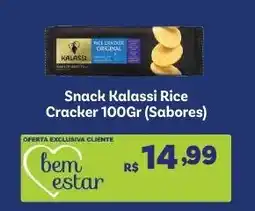 Covabra Supermercados Snack kalassi rice cracker 100gr (sabores) oferta