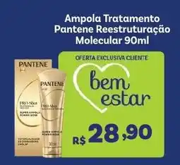 Covabra Supermercados Ampola Tratamento Pantene Reestruturação Molecular oferta