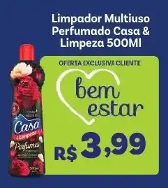 Covabra Supermercados Limpador multiuso perfumado casa & limpeza oferta