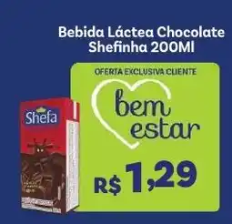 Covabra Supermercados Bebida Láctea Chocolate Shefinha oferta
