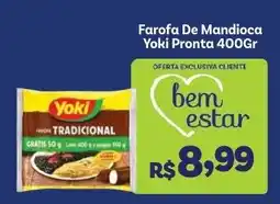 Covabra Supermercados Farofa de mandioca yoki pronta oferta