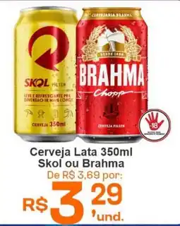 Cocipa Cerveja Lata Skol ou Brahma oferta