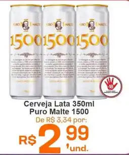 Cocipa Cerveja Lata Puro Malte 1500 oferta