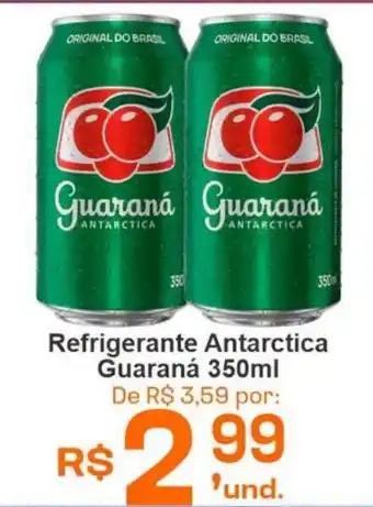 Cocipa Refrigerante Antarctica Guaraná oferta