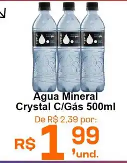 Cocipa Agua Mineral Crystal C/Gás oferta