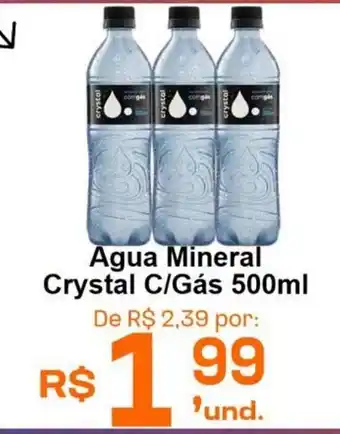 Agua Mineral Crystal C/Gás