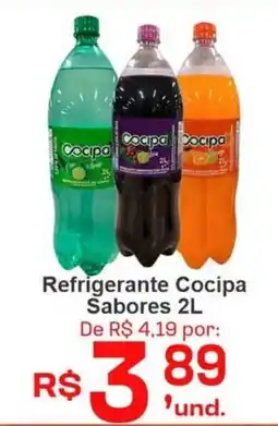 Cocipa Refrigerante Cocipa Sabores 2L oferta
