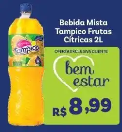 Covabra Supermercados Bebida Mista Tampico Frutas Cítricas oferta