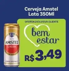Covabra Supermercados Cerveja Amstel oferta
