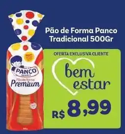 Covabra Supermercados Pão de Forma Panco Tradicional oferta