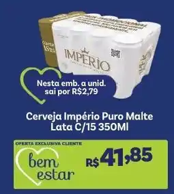 Covabra Supermercados Cerveja imperio puro malte oferta