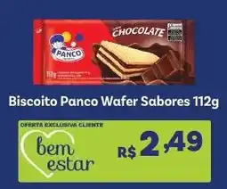 Covabra Supermercados Biscoito Panco Wafer Sabores oferta