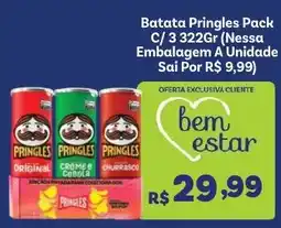 Covabra Supermercados Batata pringles pack oferta