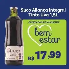 Covabra Supermercados Suco Aliança Integral Tinto Uva oferta